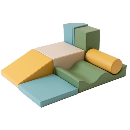 IGLU soft play set Discoverer, pastelno tirkizni Slike