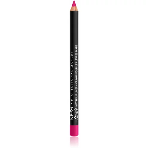 NYX Professional Makeup Suede Matte Lip Liner mat svinčnik za ustnice odtenek 60 Clinger 1 g