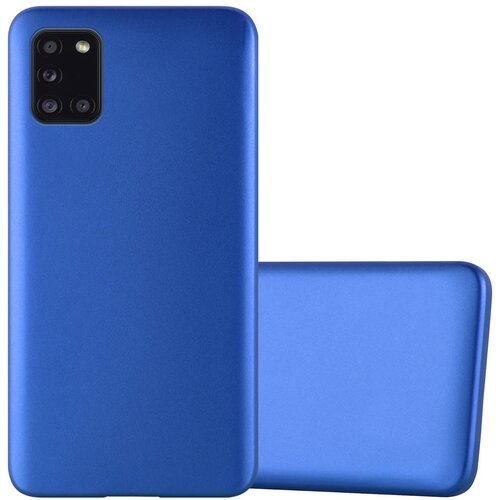 Cadorabo Case, združljiv s Samsungom v kovinsko modri - za&scaron;čitni pokrov, narejen iz fleksibilnega silikona TPU, (20595765) Cene