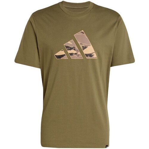 Adidas Muška majica M Camo Logo T White, Maslinasta Cene
