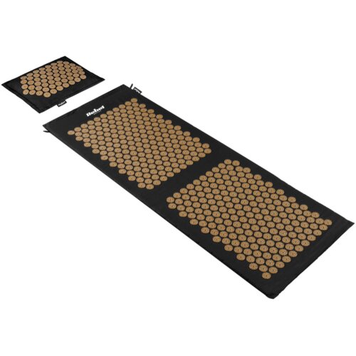 Rebel Active EKO prostirka za zdravlje s akupresurnim &scaron;iljcima i jastukom, 130x50cm, XXL, zlatni &scaron;iljci Cijene