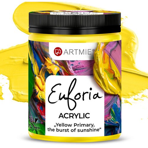  Akrilna boja EUFORIA 430 ml | 116 basic yellow Cene