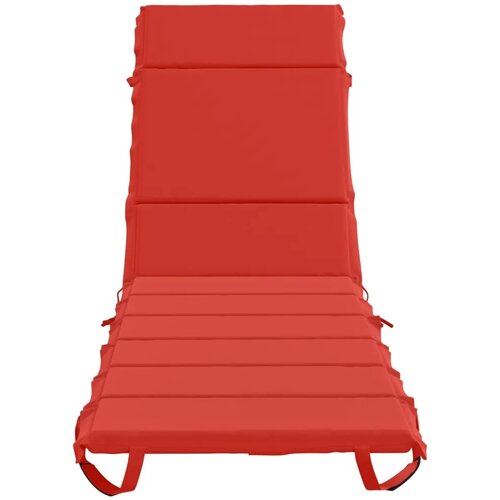  Jastučić za ležaljku GEMERT 100% poliester Crvena - Crvena 200 x 50 x 3 cm Poliester Slike