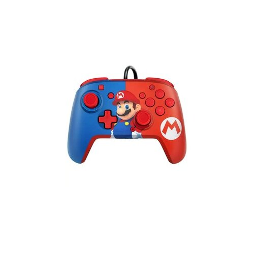 Nintendo Switch Faceoff Deluxe Controller + Audio - Mario Cene