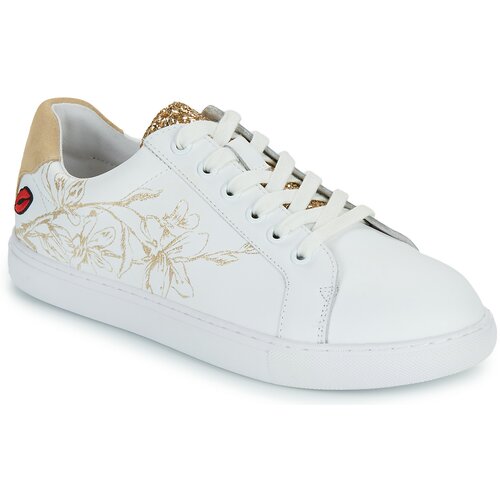 Bons baisers de Paname SIMONE GOLD FLOWERS Bijela Slike