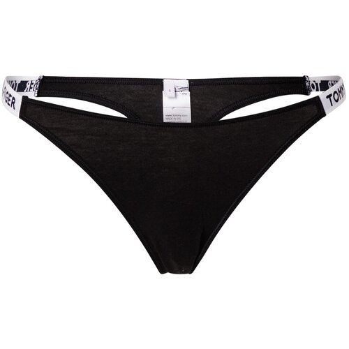 Tommy Hilfiger Underwear Tanga gaćice crna / bijela Cijene