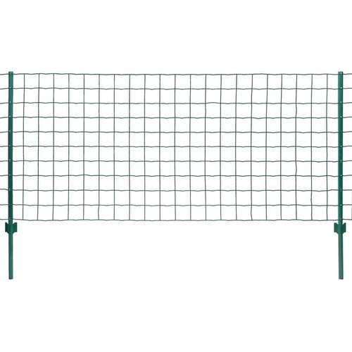 vidaXL euro ograda 20 x 1,5 m čelična zelena Cene