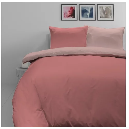 Svilanit bombažno-satenasta posteljnina Pure rose, 140x200, 50x70 cm