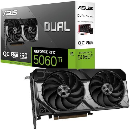 Asus Graficka karta DUAL-RTX5060TI-O8G NVD/8GB/GDDR7/128bit/crna Cene