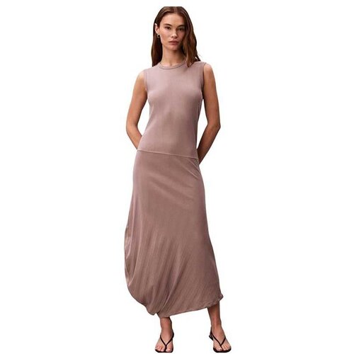 Calvin Klein pamučna maxi haljina Cene