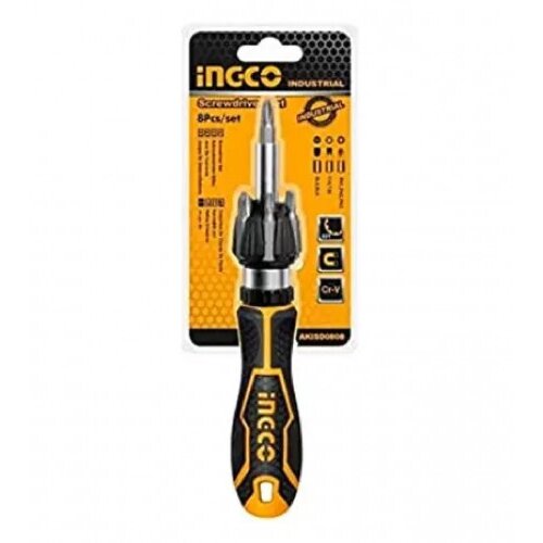 INGCO TOOLS Izvijač set 8/1 Cr-V AKISDS0708 Slike