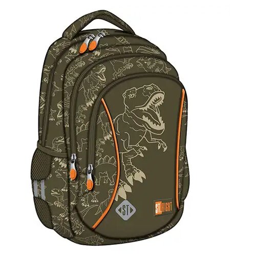 Unipap st.right t-rex junior &scaron;kolska torba s tri odjeljka, ruksak 39x27x17cm Cijene