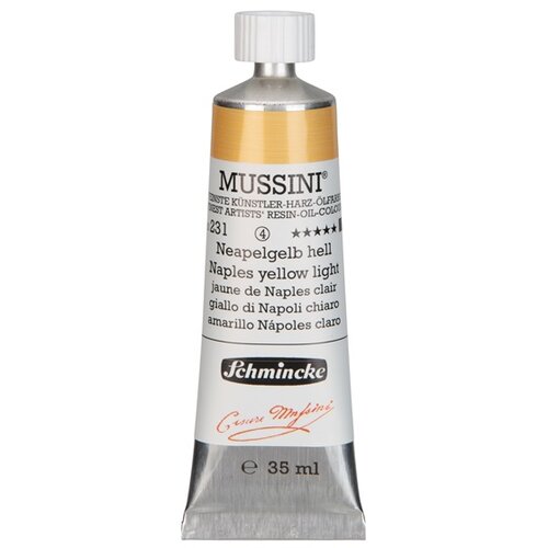 SCHMINCKE Uljane boje Schmincke MUSSINI 35 ml  | 231 Neapolitan yellow light Cene
