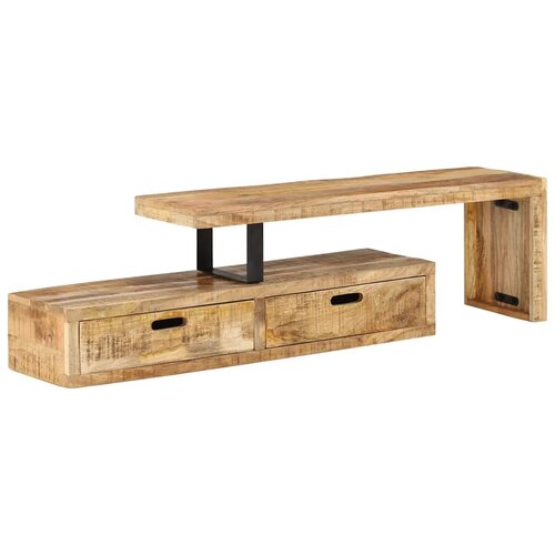  stalak (118-200) x 30 x 40 cm Masivno drvo boje manga Slike