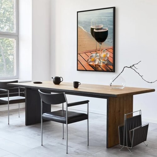  Slika - Love Refreshment (1 Part) Vertical 60x90 U crnom drvenom okviru Slike