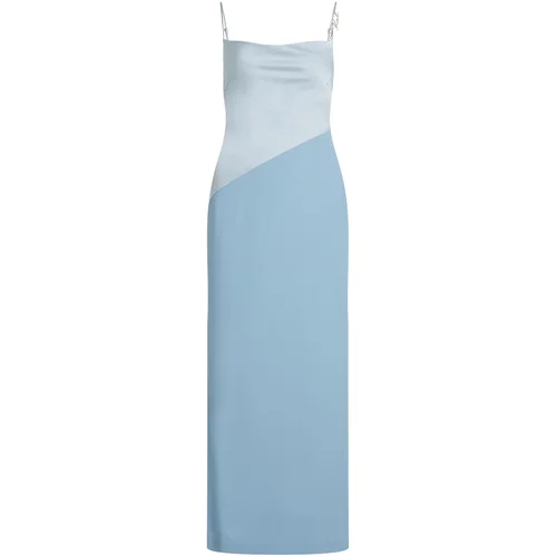 Karl Lagerfeld Večernja haljina pastelno plava / svijetloplava