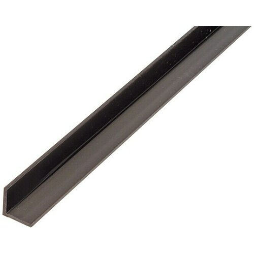 KANTOFLEX Kotni profil (Do x Š x V: 1.000 x 10 x 10 mm, Debelina: 1 mm, PVC, Črne barve) Cene