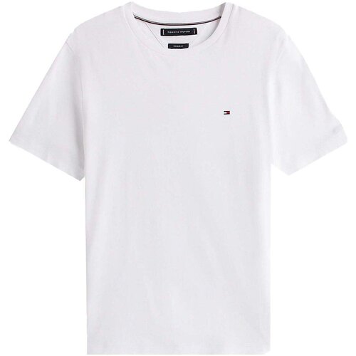 Tommy Hilfiger Interlock Knit T-Shirt White Bijela Slike