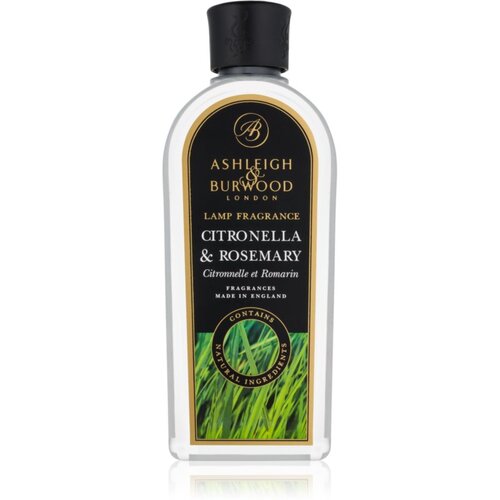 Ashleigh & Burwood London Lamp Fragrance Citronella & Rosemary nadomestno polnilo za katalitično svetilko 500 ml Cene