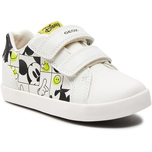 Geox Superge B Kilwi Boy B45A7D 08554 C0552 S White/Fluo Yellow Cene
