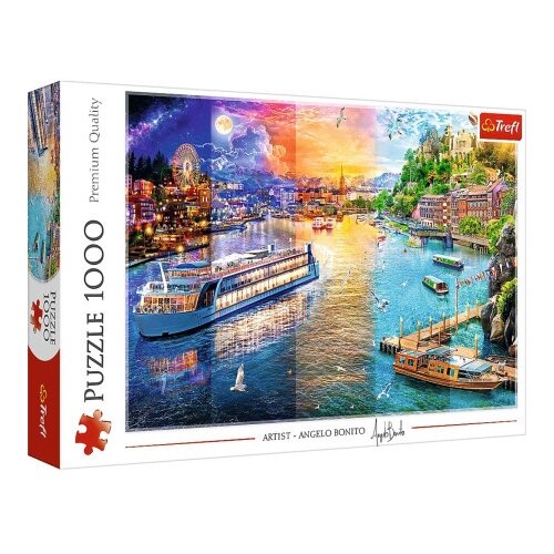Tref line 10860 puzzle 1000 river ( t10860 ) Cene