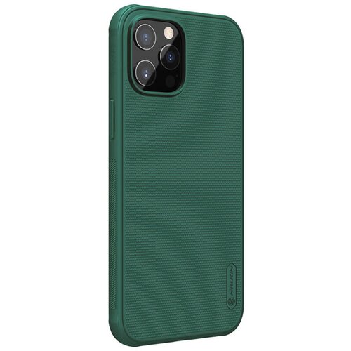 Nillkin Maska za iPhone 12 Pro Max Super Frosted Shield Pro zelena Slike