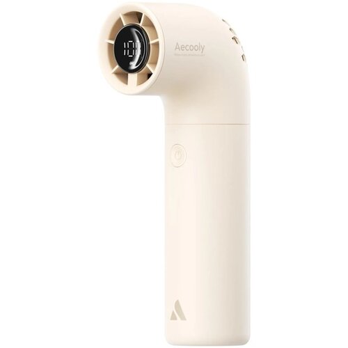AECOOLY Aero Portable High-Speed Handheld Fan, Beige Slike