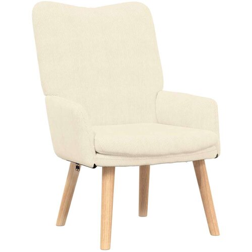  Fotelja Krema 63 x 67 x 94 cm tkanina Slike