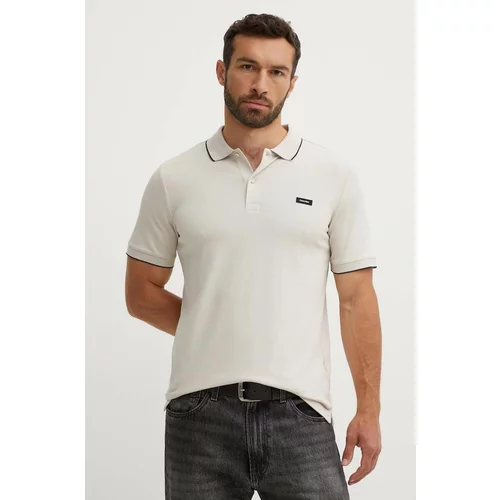 Calvin Klein Polo majica za muškarce, boja: crna, bez uzorka, K10K112751