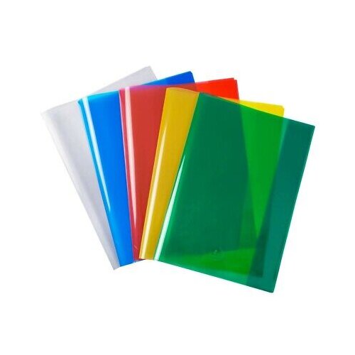  Omotnica za bilježnicu A4 Jolly, set od 5 boja (transparent, žuta, crvena, plava, zelena) Cene