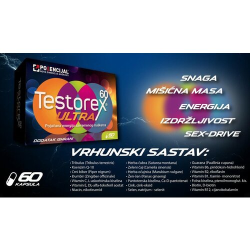 RecSys Testorex Ultra 60 kapsula TESTOR5013 Cene