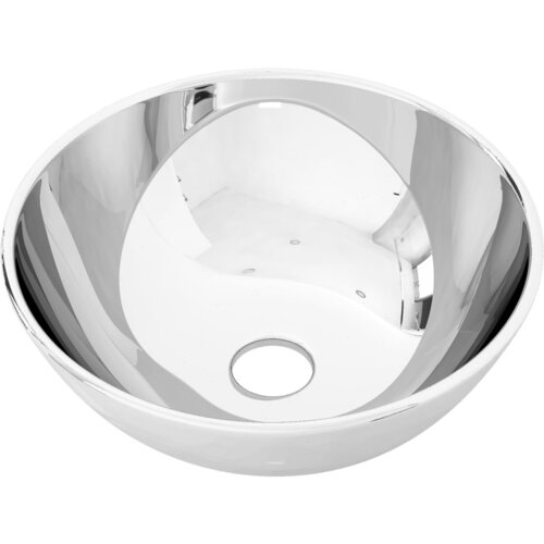Maison Chic Umivalnik - Kopalna umivalnik - Lavabo 28x10 cm keramičen srebrn, (21703857) Cene