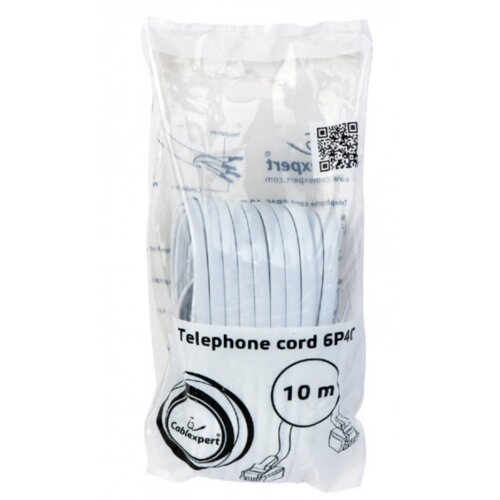 Gembird TC6P4C-10M telefonski kabl 10m Cene