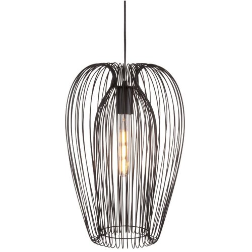 Leitmotiv crna stropna lampa Lucid Large Slike