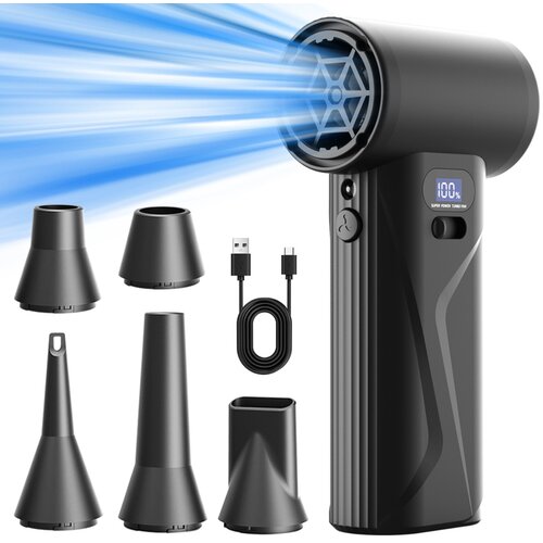 INF Ročni prenosni mini puhalnik za prah 110000RPM, 4000mAh baterija, (5000335680) Cene