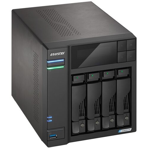 Asustor NAS Storage Server LOCKERSTOR 4 Gen2 AS6704T Slike