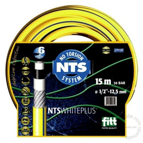 Fitt crevo za vodu NTS no torsion sistem Yellowo 1/2 15 m Slike
