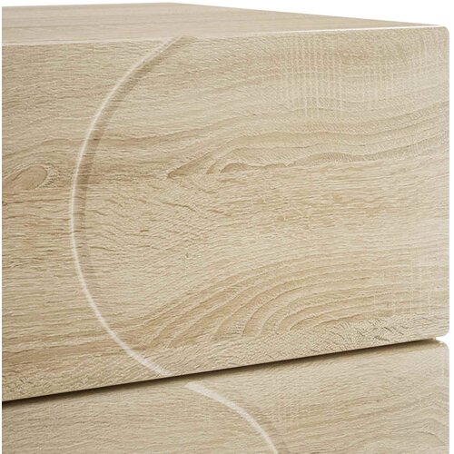  Noćni ormar Hrast sonoma 33,5 x 34,5 x 60 cm Konstruirano drvo Slike