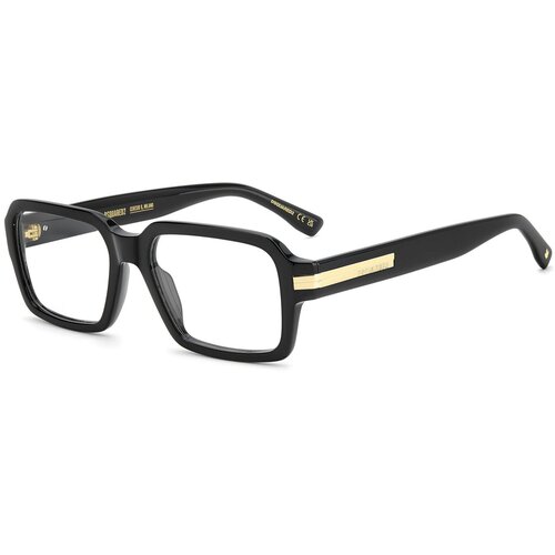 Dsquared2 D20221 807 ONE SIZE (55) Črna/Kristalna Slike
