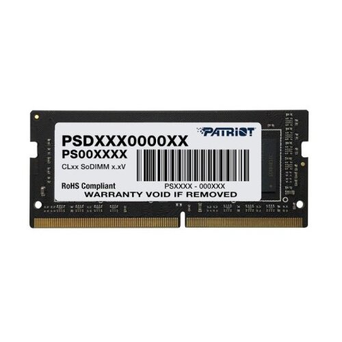 Patriot Signature Line 8GB DDR4-2666 SODIMM PC4-21300 CL19, 1.2V Cene