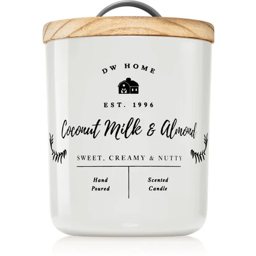 DW Home Farmhouse Coconut Milk & Almond mirisna svijeća 241 g