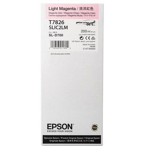 Epson INK JET T7826 SL-D700 LIGHT MAGENTA Slike