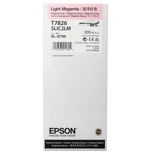 Epson INK JET T7826 SL-D700 LIGHT MAGENTA