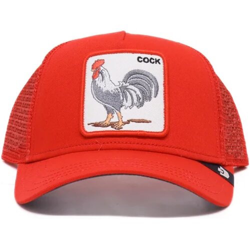 Goorin Bros Kape s &amp;scaron;iltom Rooster Trucker Rdeča Slike