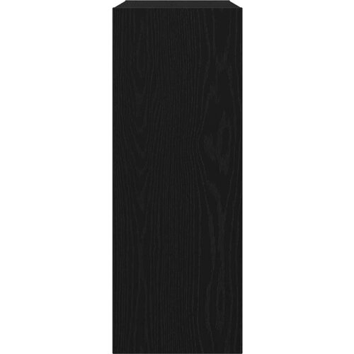 VidaXL Konzolni Stol Crni hrast Konstruirano drvo 78 x 30 x 80 cm Slike