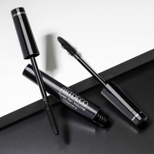 Artdeco twist For Volume Mascara maskara 2u1 8 ml nijansa 1 Black Cijene