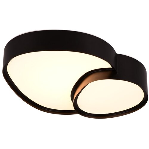 Tri O črna LED stropna svetilka 36x43.5 cm Rise Slike