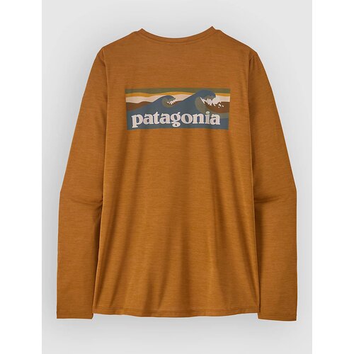 Patagonia Cap Cool Daily - Boardshort Logo Lycra z dolgimi rokavi cinnamon brn / dk cm brn xd Slike