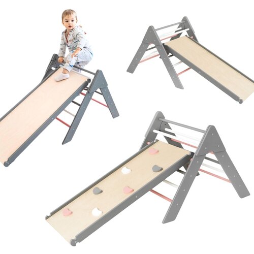 Monkey Gym Domače otro&scaron;ko igri&scaron;če Moon Pink-Grey, (5000085622) Cene