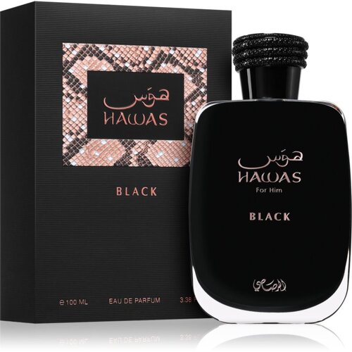 Parfem Hawas Black 100 ml parfumska voda za mo&amp;scaron;ke Slike